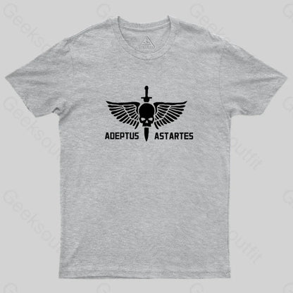 Adeptus Astartes-Warhammer 40K T-Shirt Grey / S