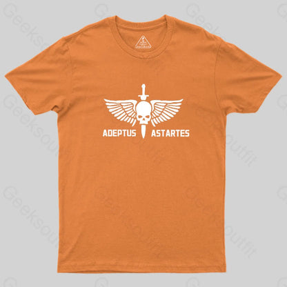 Adeptus Astartes-Warhammer 40K T-Shirt Orange / S