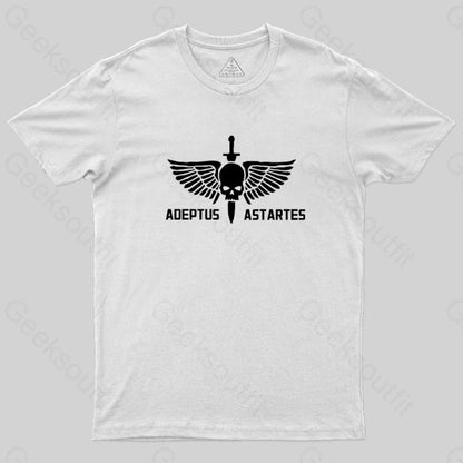 Adeptus Astartes-Warhammer 40K T-Shirt White / S