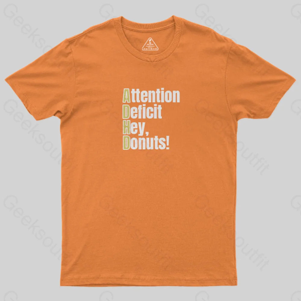 Adhd T-Shirt Orange / S