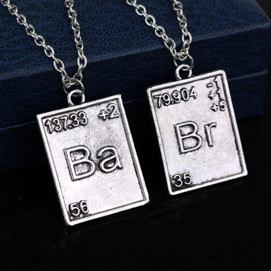 Albuquerque Chemical Symbols Necklace