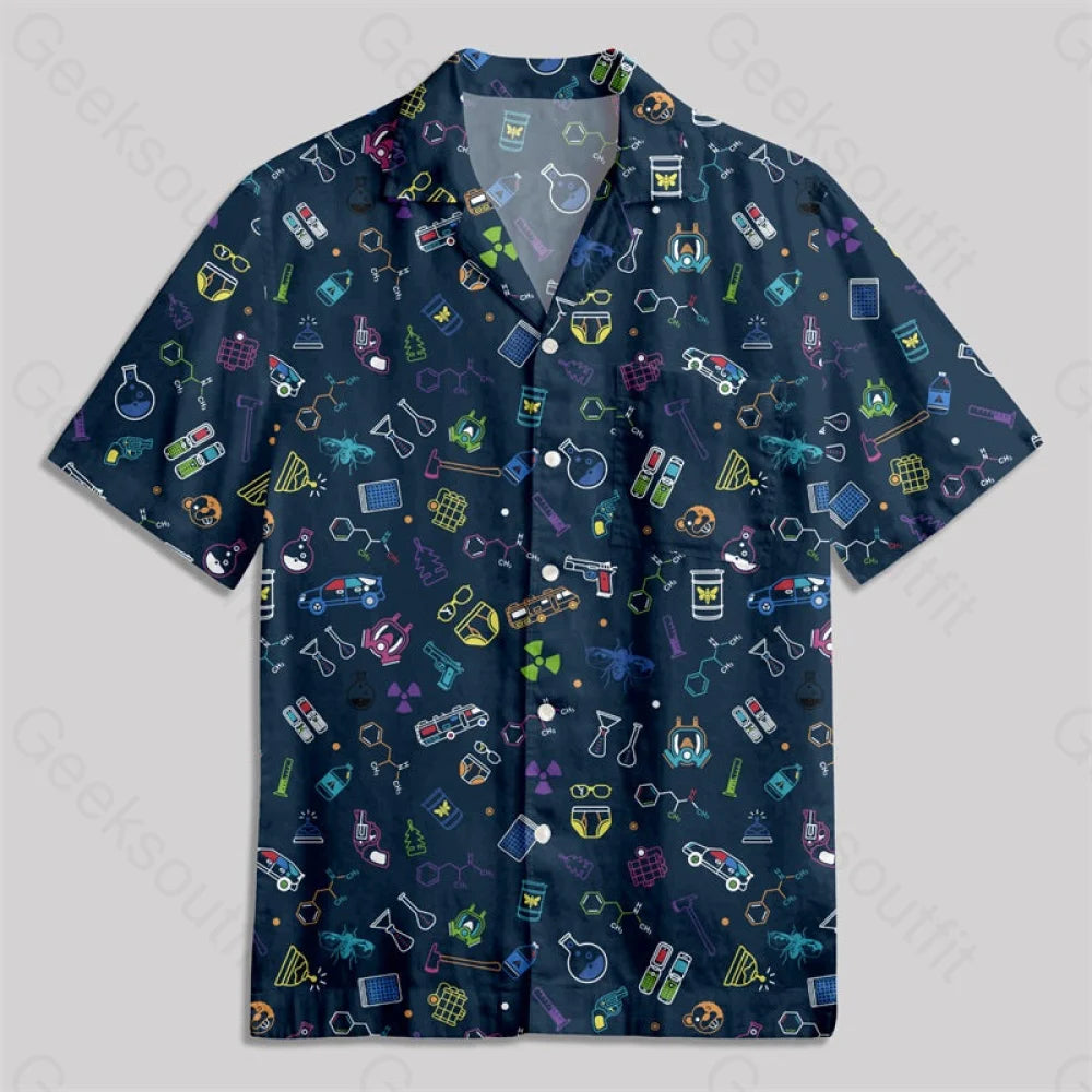 Albuquerque Element Button Up Pocket Shirt Hawaiian / S Bus580 Yc