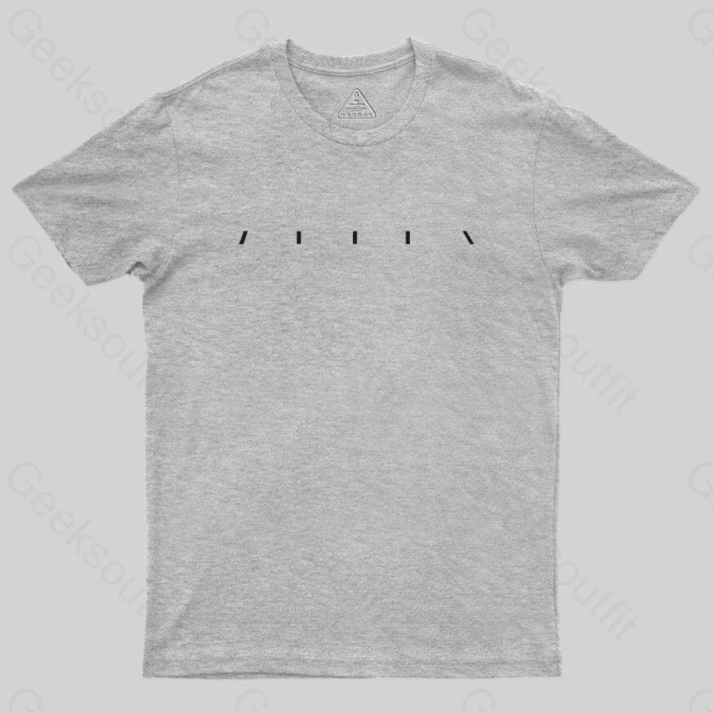 Alien Geek T-Shirt Grey / S