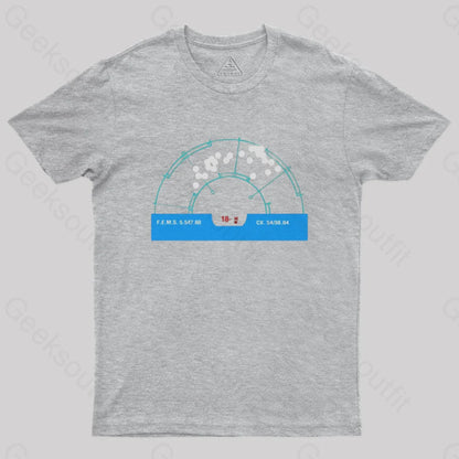 Aliens Motion Tracker Geek T-Shirt Grey / S