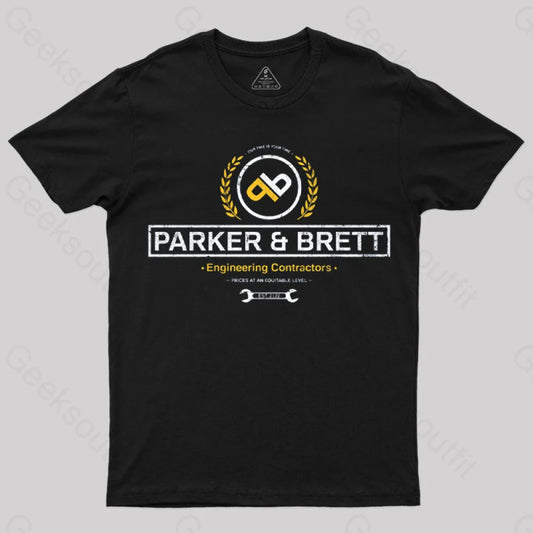 Aliens Parker Brett T-Shirt Black / S