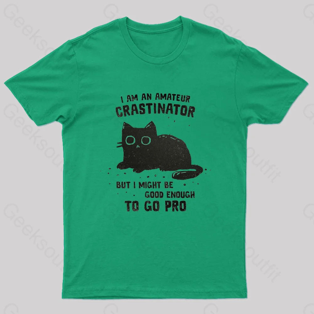 Amateur Clamper T-Shirt Green / S