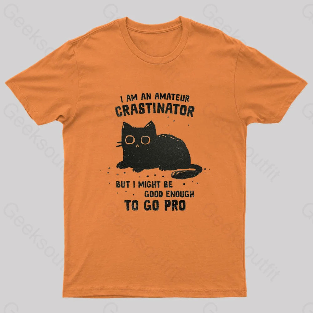 Amateur Clamper T-Shirt Orange / S