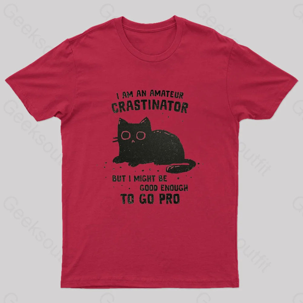 Amateur Clamper T-Shirt Red / S