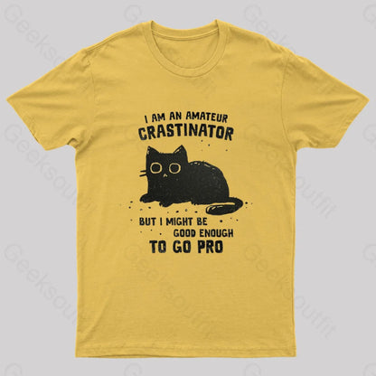 Amateur Clamper T-Shirt Yellow / S