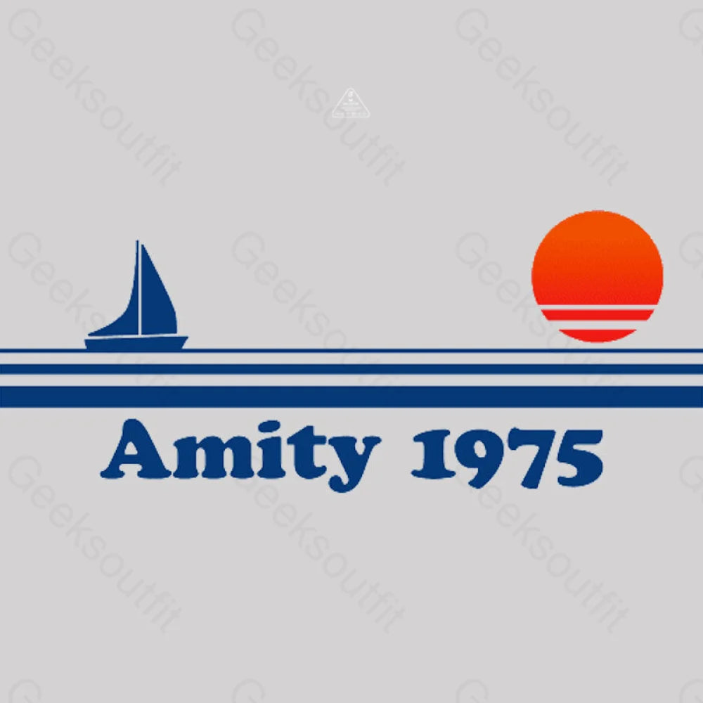 Amity 1975 Jaws Nerd T-Shirt