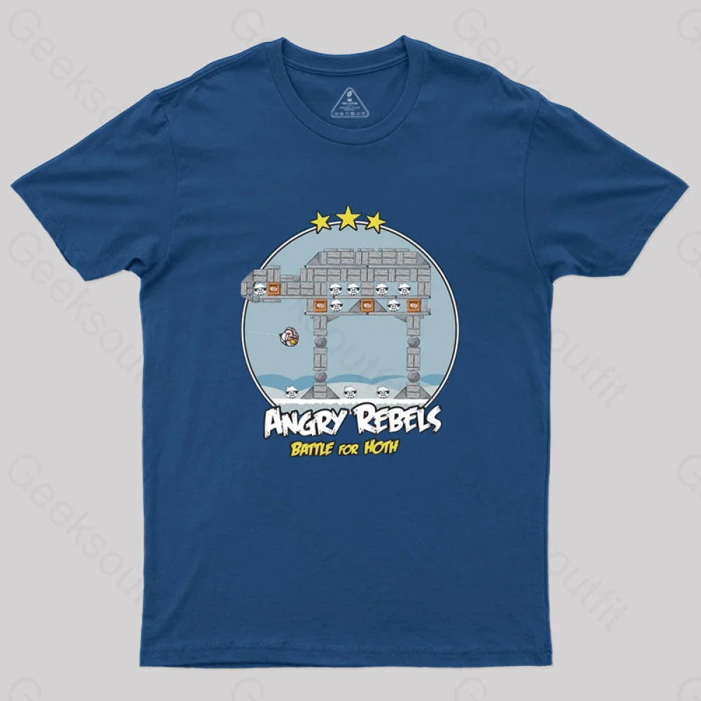 Angry Rebels T-Shirt Navy / S