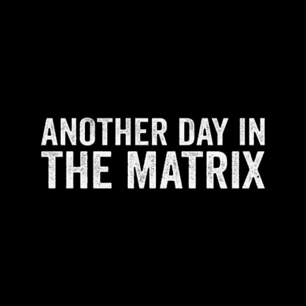 Another Day In The Matrix Nerd T-Shirt