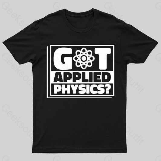 Applied Physics Nerd T-Shirt Black / S