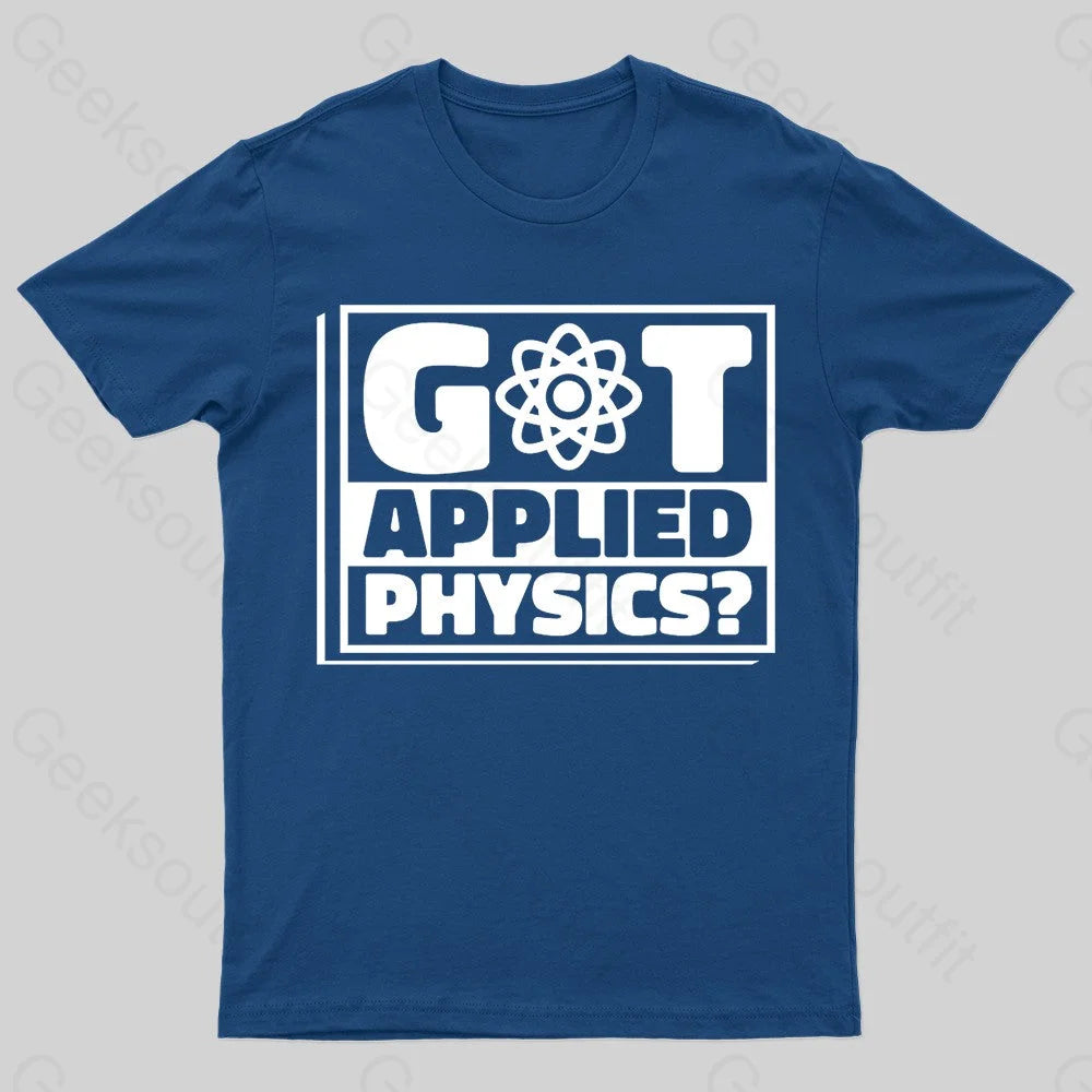 Applied Physics Nerd T-Shirt Navy / S