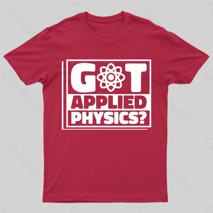 Applied Physics Nerd T-Shirt Red / S