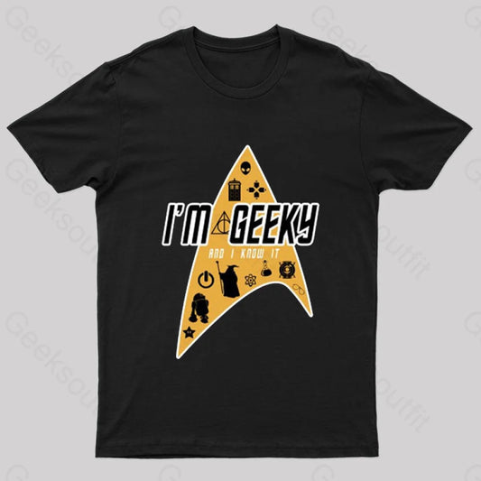 Are You A Geek T-Shirt Black / S