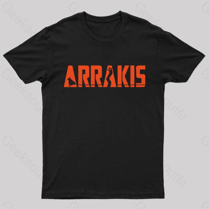 Arrakis V2 Geek T-Shirt Black / S