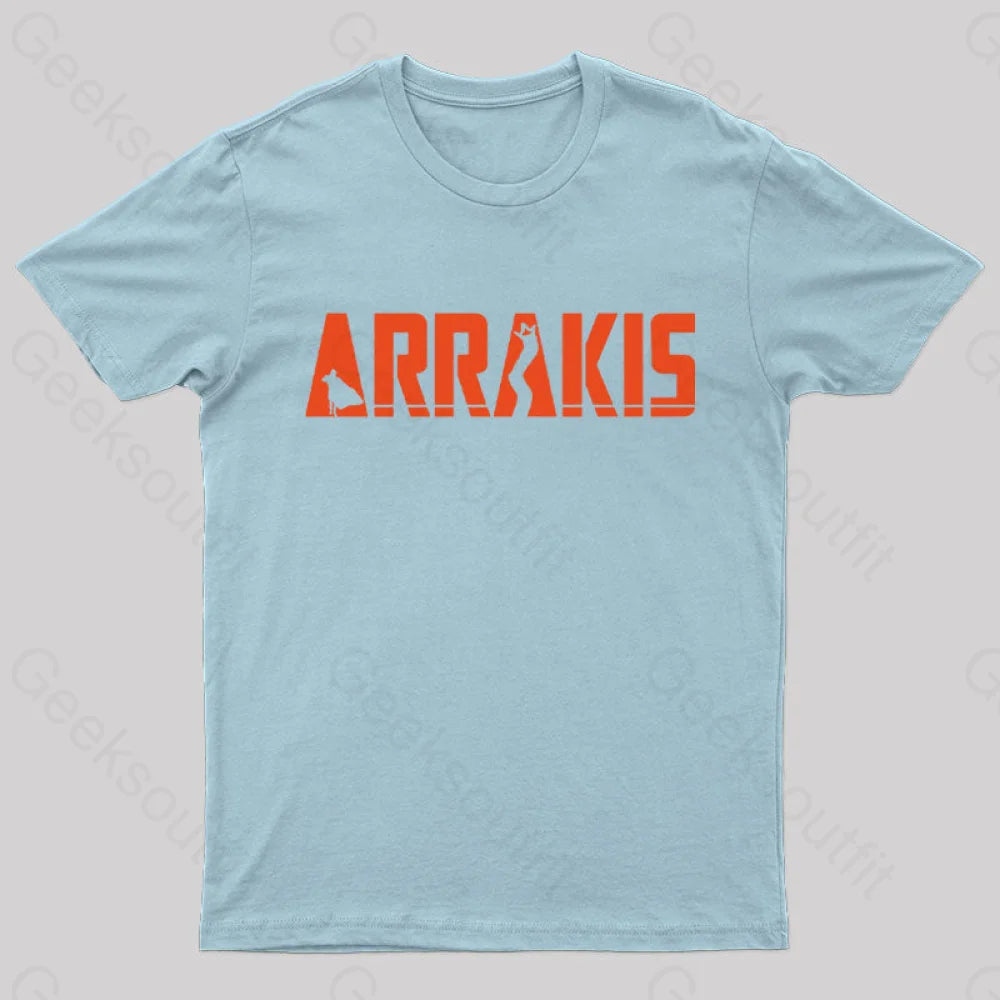 Arrakis V2 Geek T-Shirt Light Blue / S