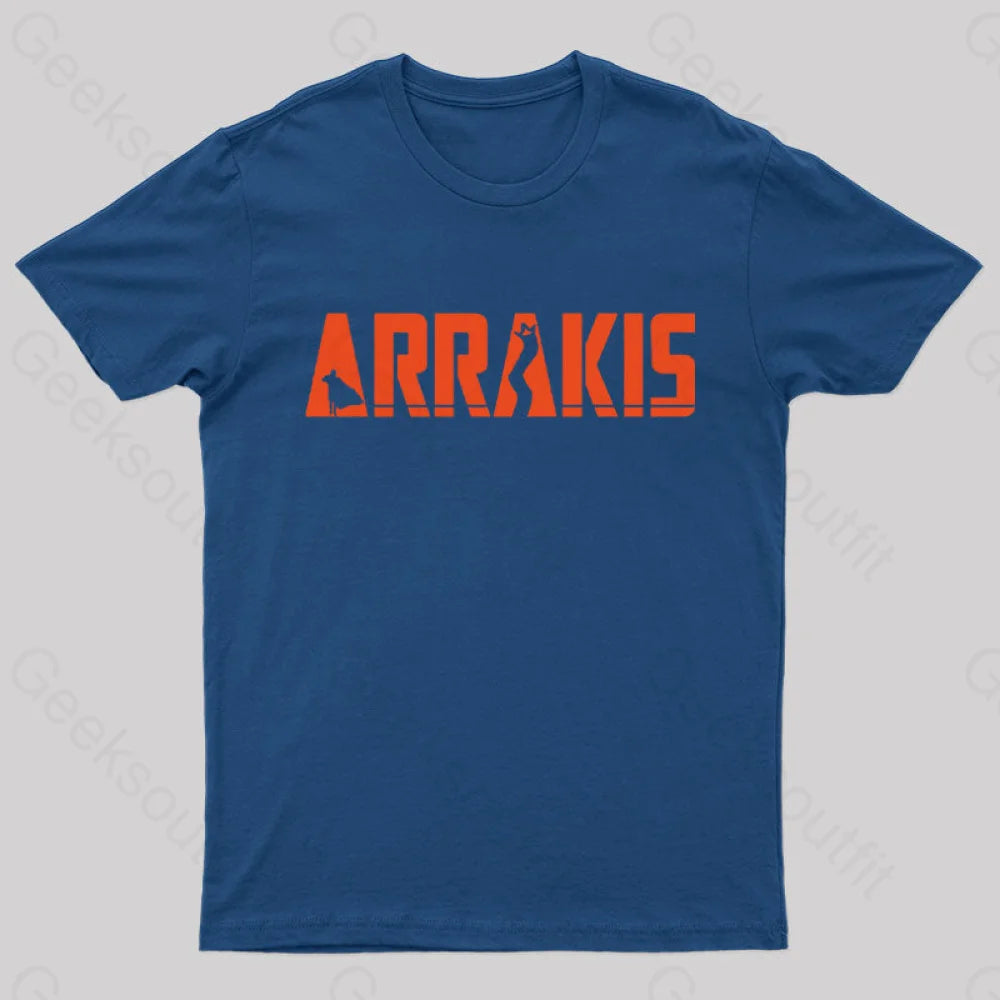 Arrakis V2 Geek T-Shirt Navy / S