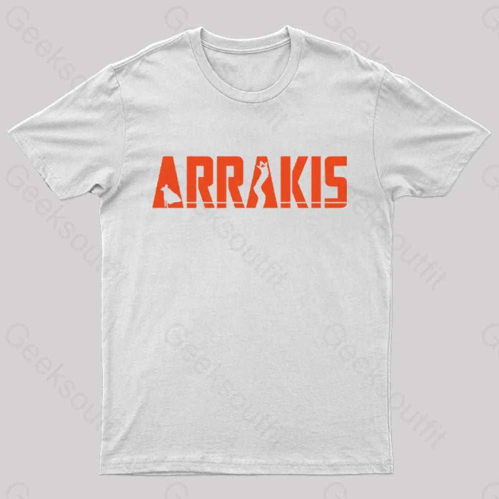 Arrakis V2 Geek T-Shirt White / S