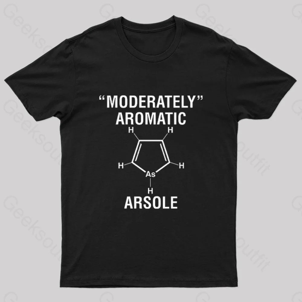 Arsole Geek T-Shirt Black / S