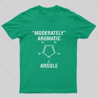 Arsole Geek T-Shirt Green / S