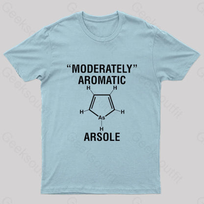 Arsole Geek T-Shirt Light Blue / S