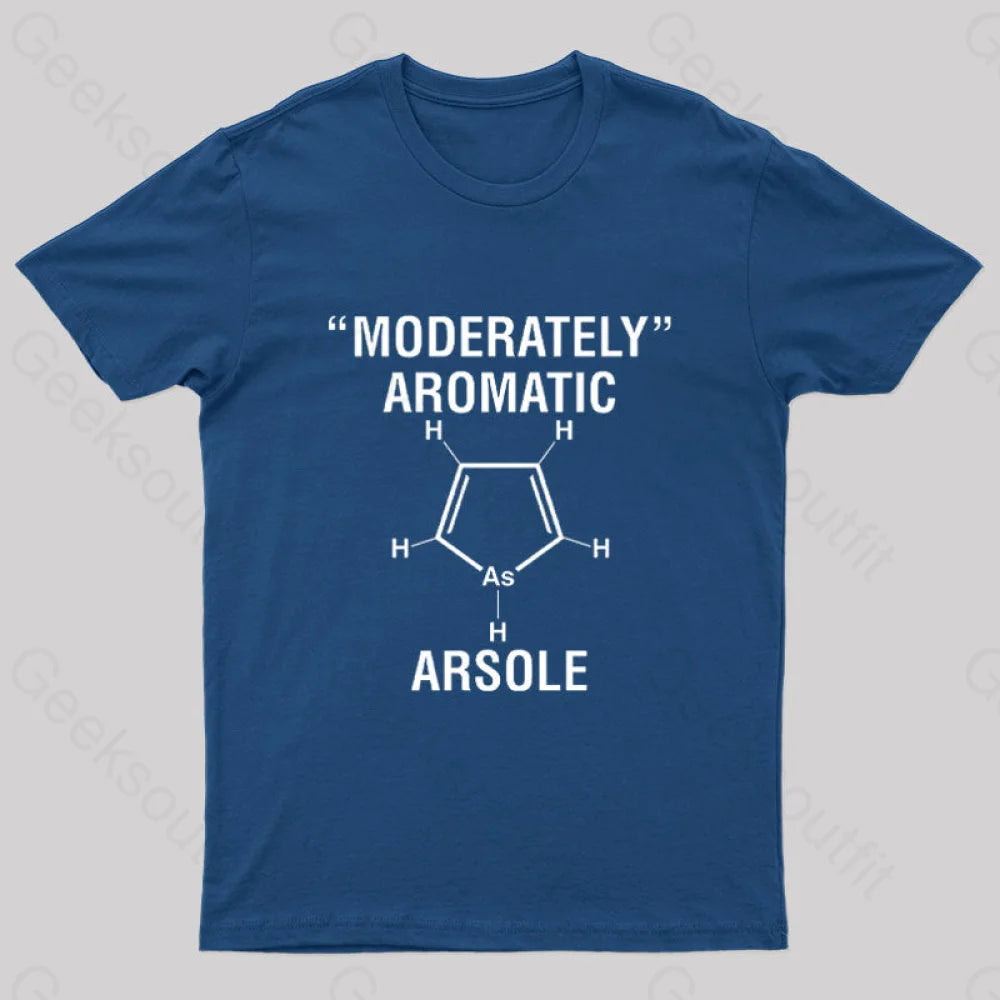 Arsole Geek T-Shirt Navy / S