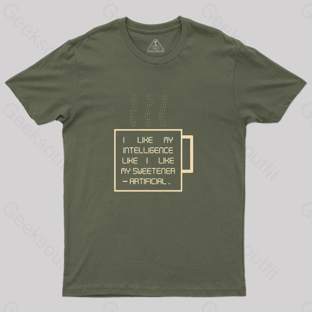 Artificially Sweet T-Shirt Army Green / S