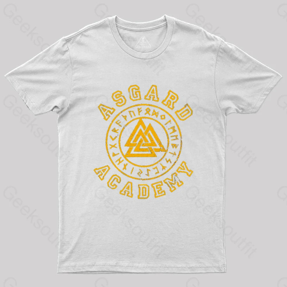 Asgard Academy T-Shirt White / S