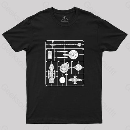 Assemble The Fleet T-Shirt Black / S