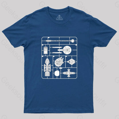 Assemble The Fleet T-Shirt Navy / S