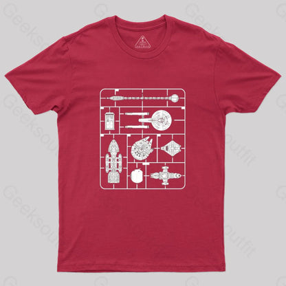 Assemble The Fleet T-Shirt Red / S