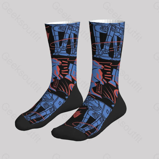 At Aircraft Men’s Socks Sks084