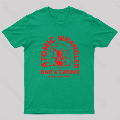 Atomic Wrangler Nerd T-Shirt Green / S