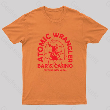 Atomic Wrangler Nerd T-Shirt Orange / S