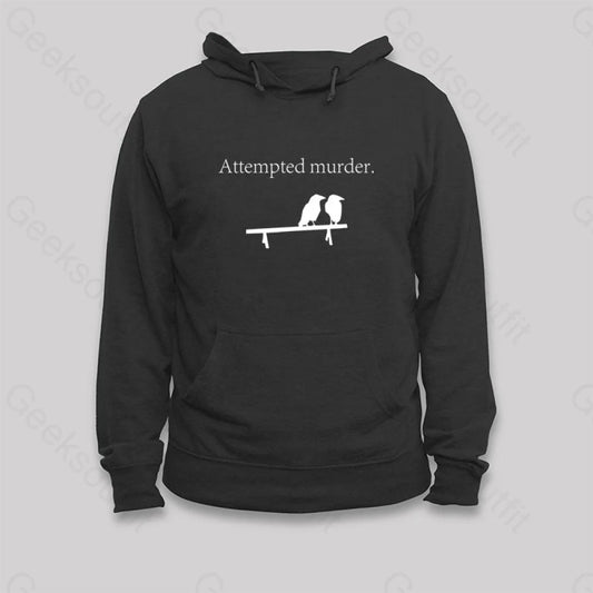 Attempted Murder Hoodie Black / S