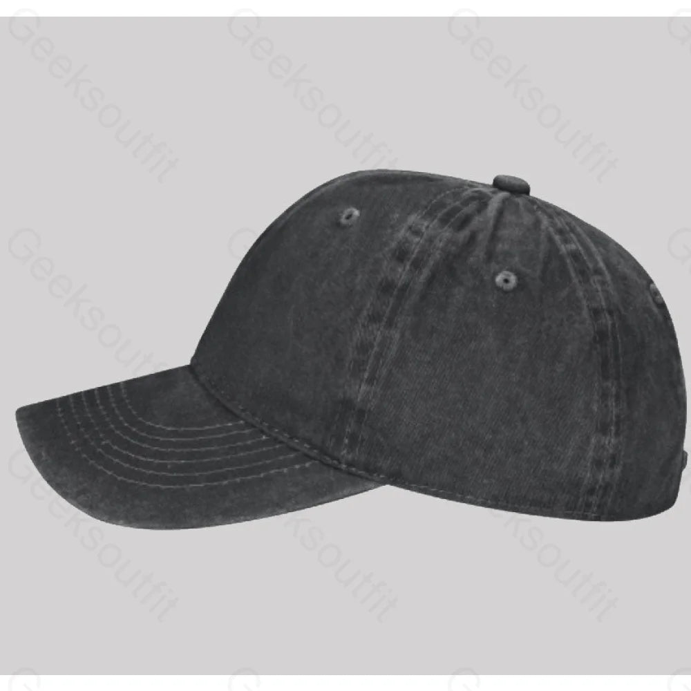 Attempted Murder Washed Vintage Baseball Cap