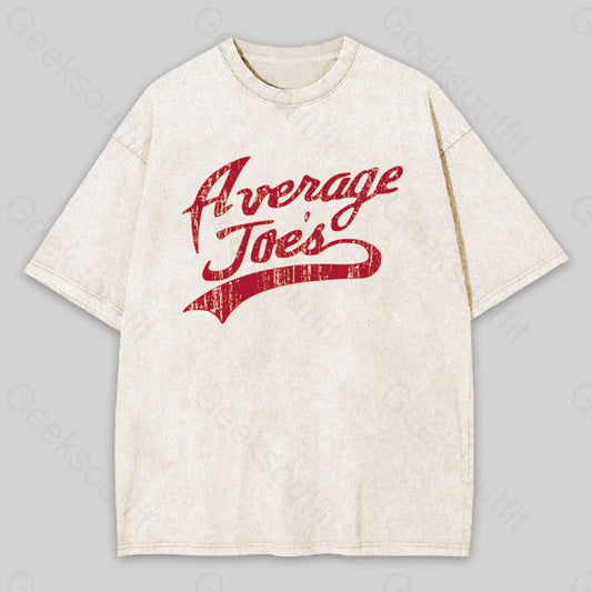 Average Joes Geek Washed T-Shirt Apricot / S