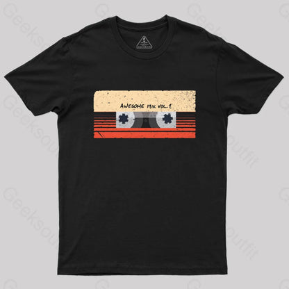 Awesome Mix Vol. 1 T-Shirt Black / S