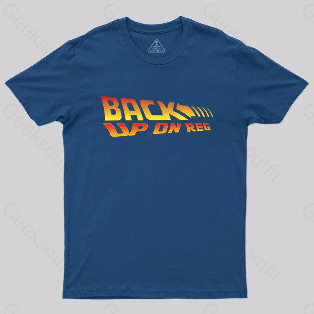 Backup On Reg T-Shirt Navy / S