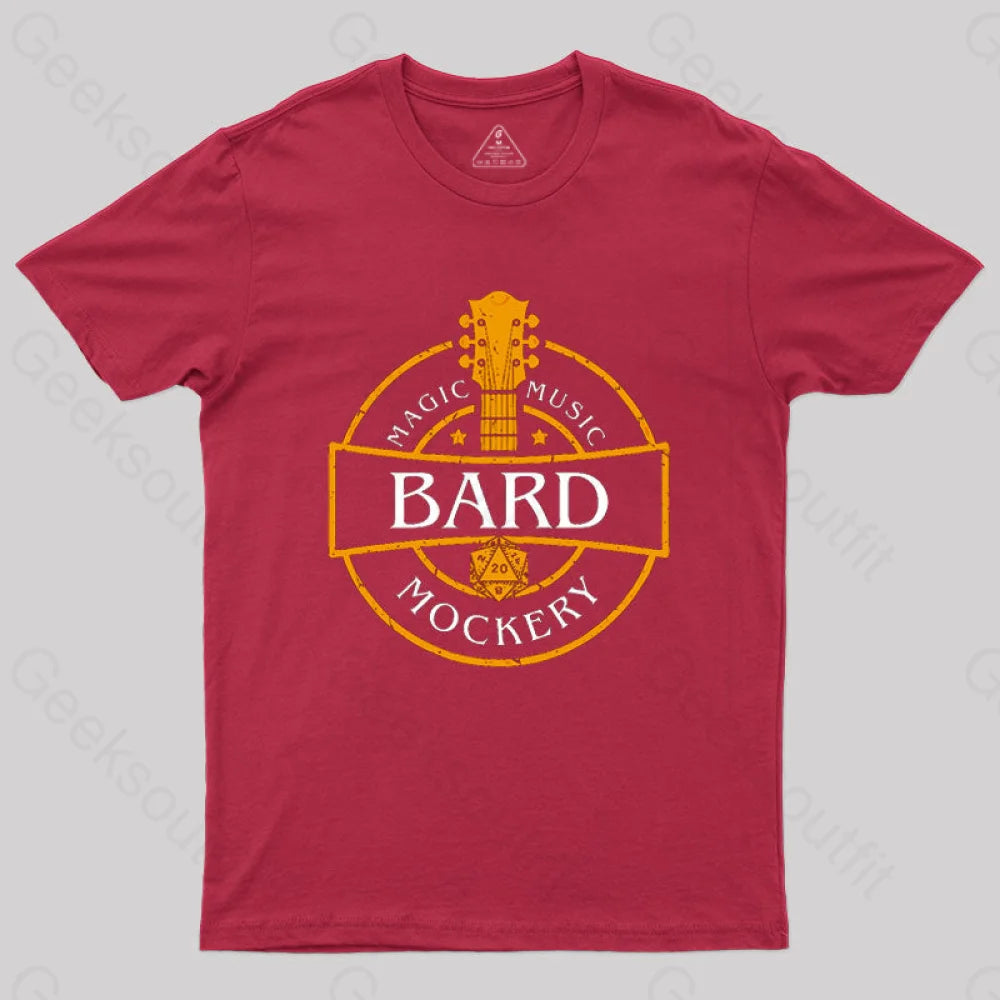 Bard Life T-Shirt Red / S