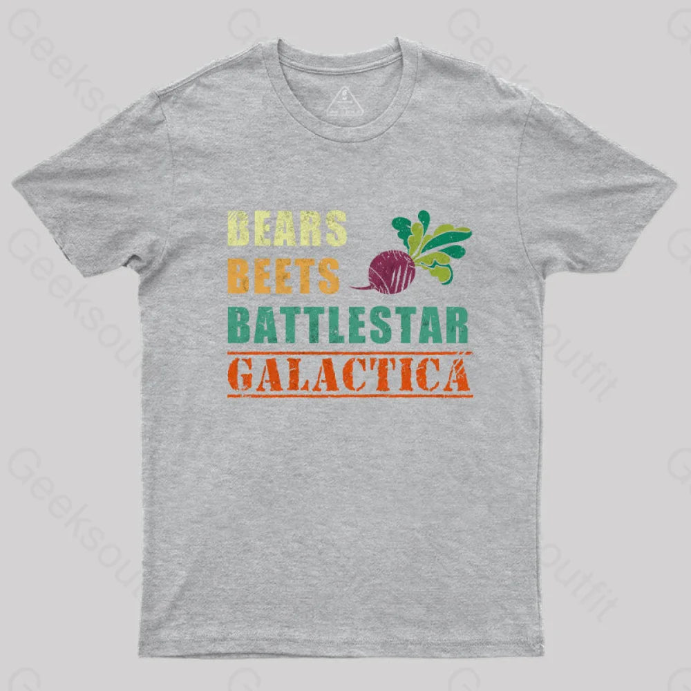 Battlestar Galactica T-Shirt Grey / S Yc