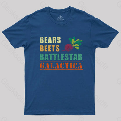 Battlestar Galactica T-Shirt Navy / S Yc