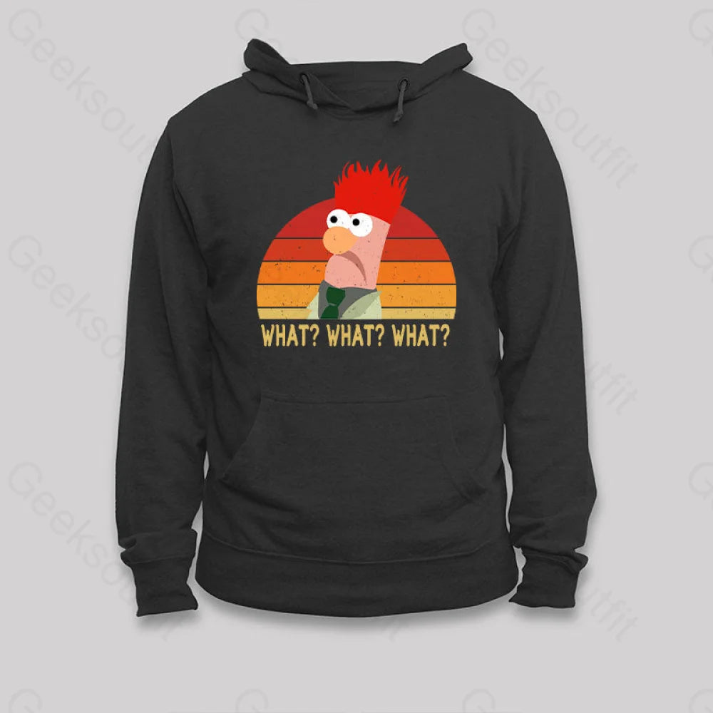 Beaker And Bunsen Muppets Hoodie Black / S