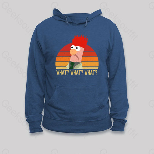 Beaker And Bunsen Muppets Hoodie Dark Blue / S