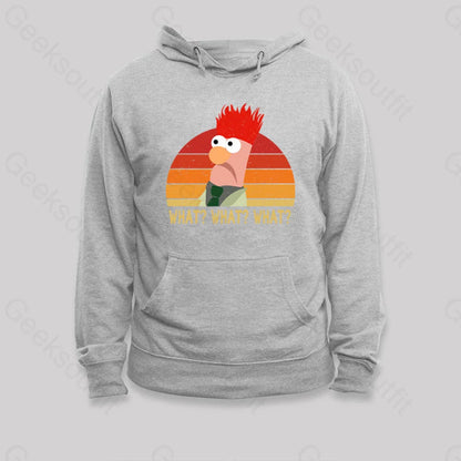 Beaker And Bunsen Muppets Hoodie Grey / S