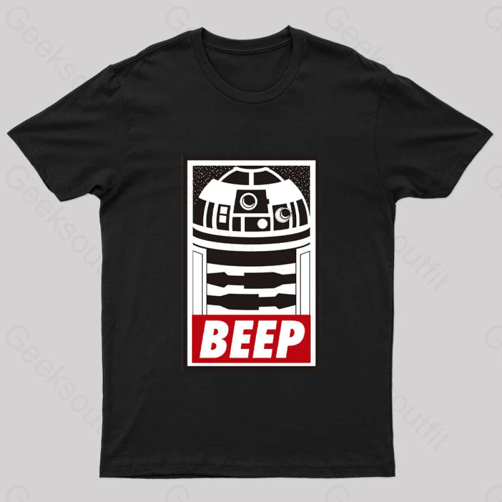 Beep Geek T-Shirt Black / S