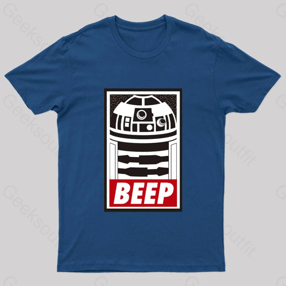 Beep Geek T-Shirt Navy / S