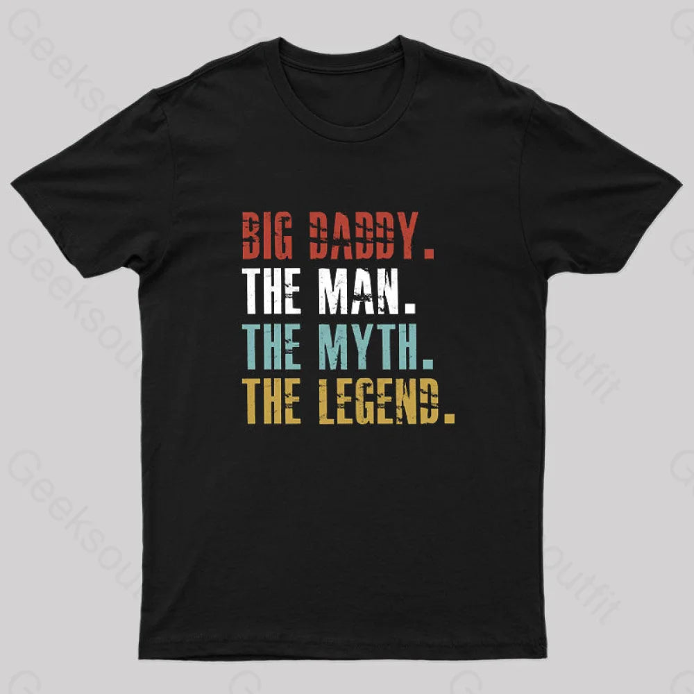 Big Daddy Geek T-Shirt Black / M